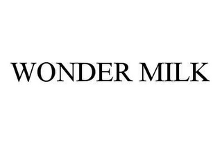 WONDER MILK