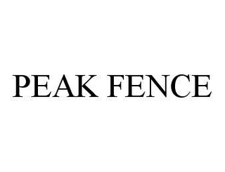 PEAK FENCE