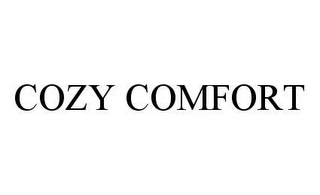 COZY COMFORT