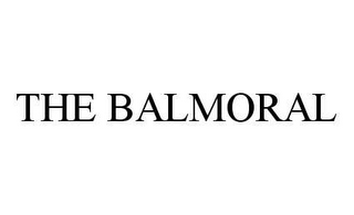 THE BALMORAL