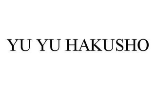 YU YU HAKUSHO