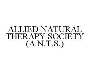 ALLIED NATURAL THERAPY SOCIETY (A.N.T.S.)