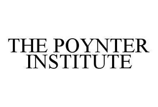 THE POYNTER INSTITUTE