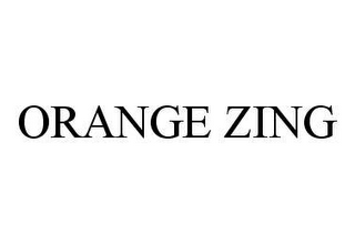 ORANGE ZING