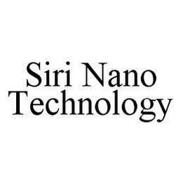 SIRI NANO TECHNOLOGY