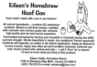 EILEEN'S HOMEBREW HOOF GOO