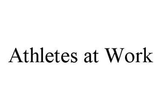 ATHLETES AT WORK