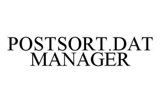 POSTSORT.DAT MANAGER