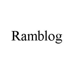 RAMBLOG