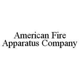 AMERICAN FIRE APPARATUS COMPANY