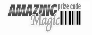 AMAZING MAGIC PRIZE CODE