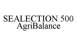 SEALECTION 500 AGRIBALANCE