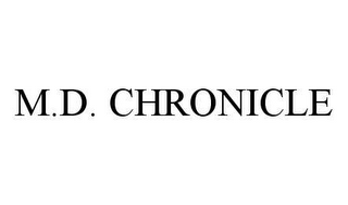 M.D. CHRONICLE