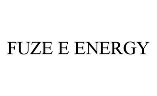 FUZE E ENERGY