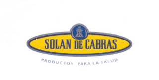 SOLAN DE CABRAS PRODUCTOS PARA LA SALUD