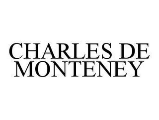 CHARLES DE MONTENEY