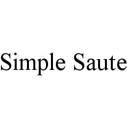 SIMPLE SAUTE