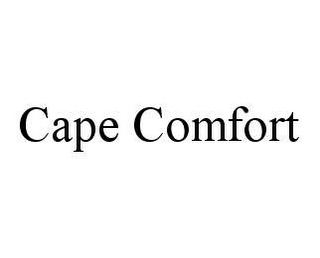 CAPE COMFORT