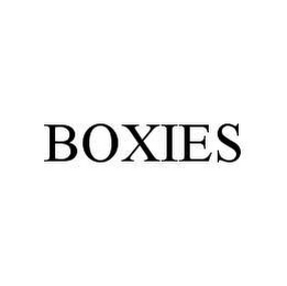 BOXIES