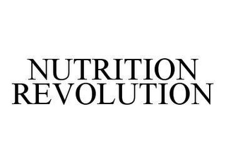 NUTRITION REVOLUTION