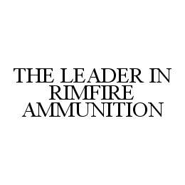 THE LEADER IN RIMFIRE AMMUNITION