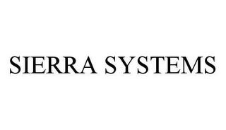 SIERRA SYSTEMS