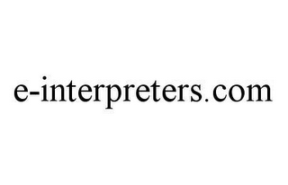 E-INTERPRETERS.COM