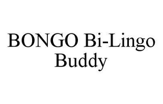 BONGO BI-LINGO BUDDY