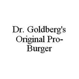 DR. GOLDBERG'S ORIGINAL PRO-BURGER