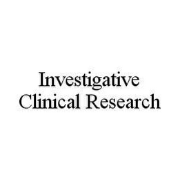 INVESTIGATIVE CLINICAL RESEARCH