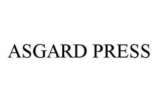 ASGARD PRESS