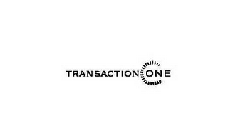 TRANSACTION ONE