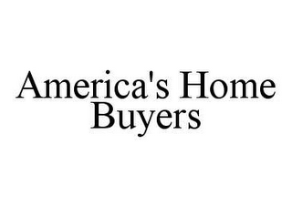 AMERICA'S HOME BUYERS