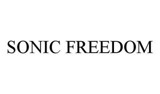 SONIC FREEDOM