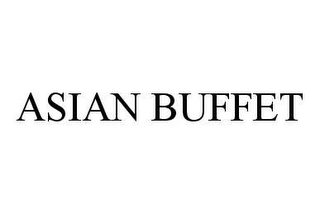 ASIAN BUFFET