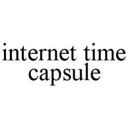 INTERNET TIME CAPSULE