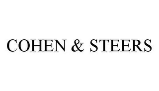 COHEN & STEERS