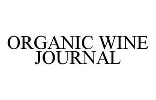 ORGANIC WINE JOURNAL