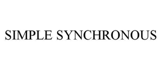 SIMPLE SYNCHRONOUS