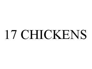 17 CHICKENS