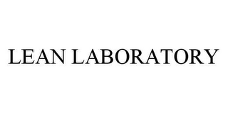 LEAN LABORATORY