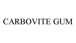 CARBOVITE GUM