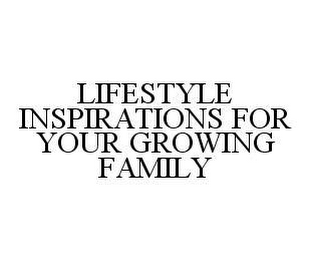 LIFESTYLE INSPIRATIONS FOR YOUR GROWING FAMILY