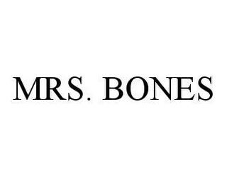 MRS. BONES