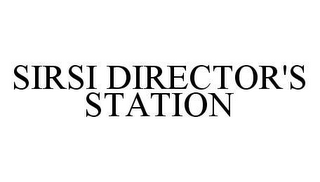 SIRSI DIRECTOR'S STATION