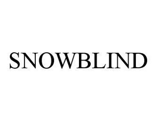 SNOWBLIND