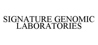 SIGNATURE GENOMIC LABORATORIES