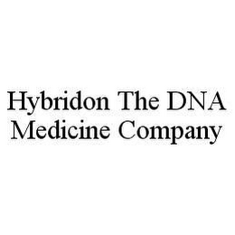 HYBRIDON THE DNA MEDICINE COMPANY