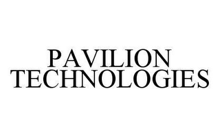 PAVILION TECHNOLOGIES