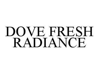 DOVE FRESH RADIANCE